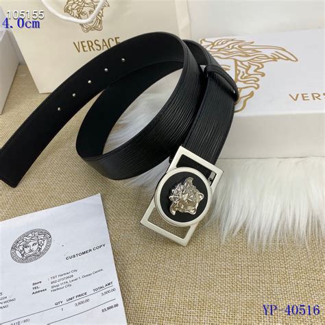 versace belt replica aaa|Versace belt identification.